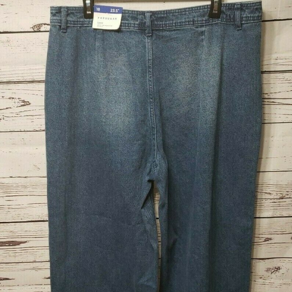 Popsugar Croped Jeans Size 18/23.5" High Rise~NEW